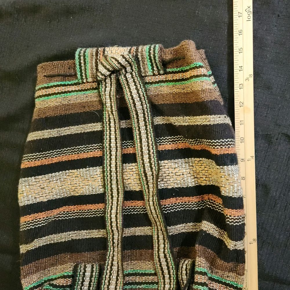 Striped Multicolor Backpack - Picture 3 of 4